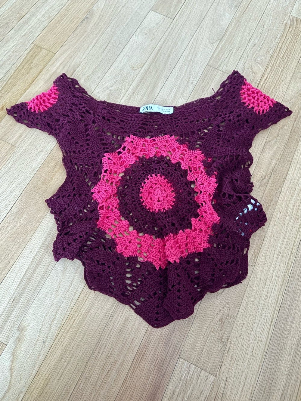 Zara Crochet Top